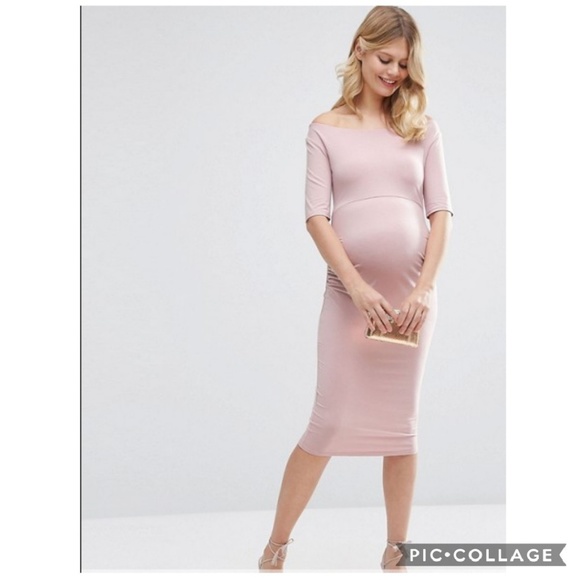 Asos Maternity Dresses Off Shoulder Midi Baby Shower Dress Poshmark Asos Maternity Dresses Off Shoulder Midi Baby Shower Dress Poshmark